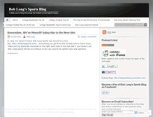 Tablet Screenshot of bobsportsblog.wordpress.com