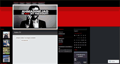 Desktop Screenshot of ahmadinejadisnotmypresident.wordpress.com