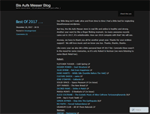 Tablet Screenshot of bisaufsmesser.wordpress.com