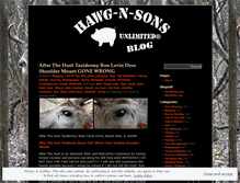 Tablet Screenshot of hawgnsonstv.wordpress.com