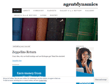 Tablet Screenshot of agentdynamics.wordpress.com