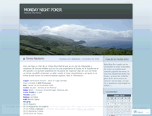 Tablet Screenshot of mnpoker.wordpress.com