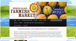 Desktop Screenshot of mifarmersmarket.wordpress.com