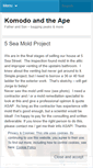 Mobile Screenshot of komodoape.wordpress.com