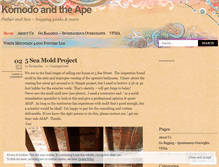 Tablet Screenshot of komodoape.wordpress.com