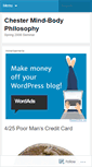 Mobile Screenshot of chestermindbody.wordpress.com