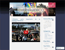 Tablet Screenshot of cuernamexico.wordpress.com