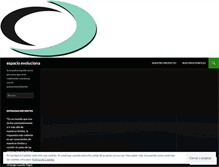 Tablet Screenshot of espacioevoluciona.wordpress.com