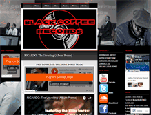 Tablet Screenshot of blackcoffeerecords.wordpress.com