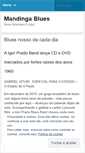 Mobile Screenshot of mandingablues.wordpress.com