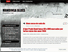 Tablet Screenshot of mandingablues.wordpress.com