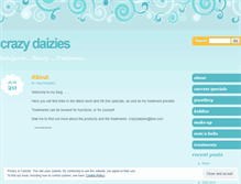 Tablet Screenshot of crazydaizies.wordpress.com