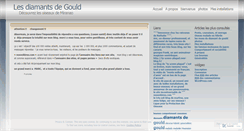 Desktop Screenshot of diamantsdegould.wordpress.com