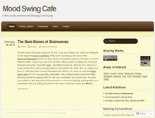 Tablet Screenshot of moodswingcafe.wordpress.com