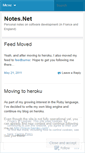 Mobile Screenshot of notesdotnet.wordpress.com