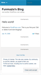 Mobile Screenshot of funmazia.wordpress.com