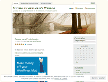 Tablet Screenshot of mividaengeriatria.wordpress.com