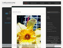 Tablet Screenshot of craftycookie.wordpress.com
