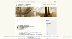 Desktop Screenshot of elreinodelgarbanzo.wordpress.com