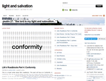 Tablet Screenshot of lightandsalvation.wordpress.com