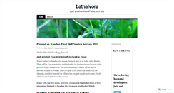 Desktop Screenshot of bathaivora.wordpress.com