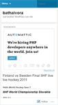Mobile Screenshot of bathaivora.wordpress.com