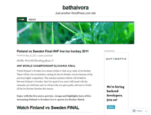 Tablet Screenshot of bathaivora.wordpress.com