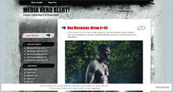 Desktop Screenshot of medianerdalert.wordpress.com