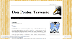 Desktop Screenshot of doispontostravessao.wordpress.com