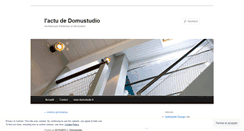 Desktop Screenshot of domustudio.wordpress.com