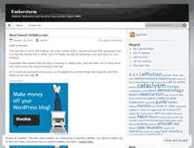 Tablet Screenshot of emberstorm.wordpress.com