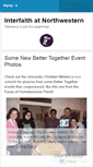 Mobile Screenshot of nuinterfaith.wordpress.com