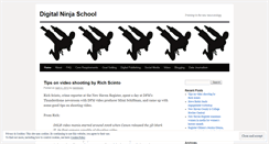 Desktop Screenshot of digitalninjaschool.wordpress.com
