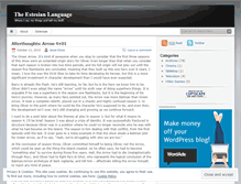 Tablet Screenshot of estesian.wordpress.com