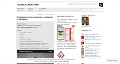 Desktop Screenshot of nyjoomla.wordpress.com