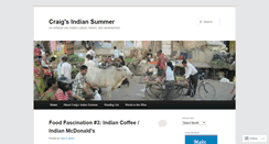Desktop Screenshot of craigsindiansummer.wordpress.com