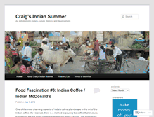 Tablet Screenshot of craigsindiansummer.wordpress.com
