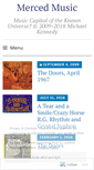 Mobile Screenshot of mercedmusic.wordpress.com