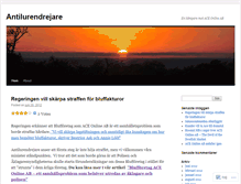 Tablet Screenshot of antilurendrejare.wordpress.com