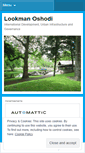 Mobile Screenshot of oshlookman.wordpress.com