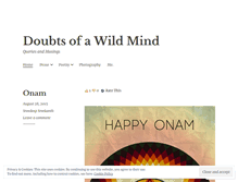 Tablet Screenshot of myuntamedmind.wordpress.com