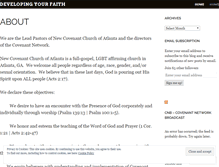 Tablet Screenshot of pastorrandymorgan.wordpress.com
