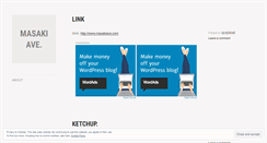 Desktop Screenshot of masakiave.wordpress.com