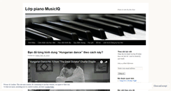 Desktop Screenshot of hocpiano.wordpress.com