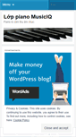 Mobile Screenshot of hocpiano.wordpress.com