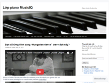 Tablet Screenshot of hocpiano.wordpress.com