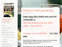 Tablet Screenshot of langkawi7.wordpress.com