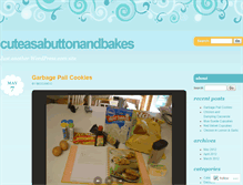 Tablet Screenshot of cuteasabuttonandbakes.wordpress.com