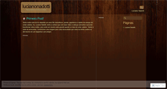 Desktop Screenshot of lucianonadotti.wordpress.com
