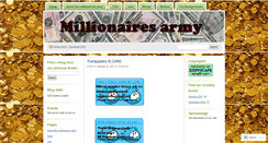 Desktop Screenshot of cpmillionairesarmy.wordpress.com